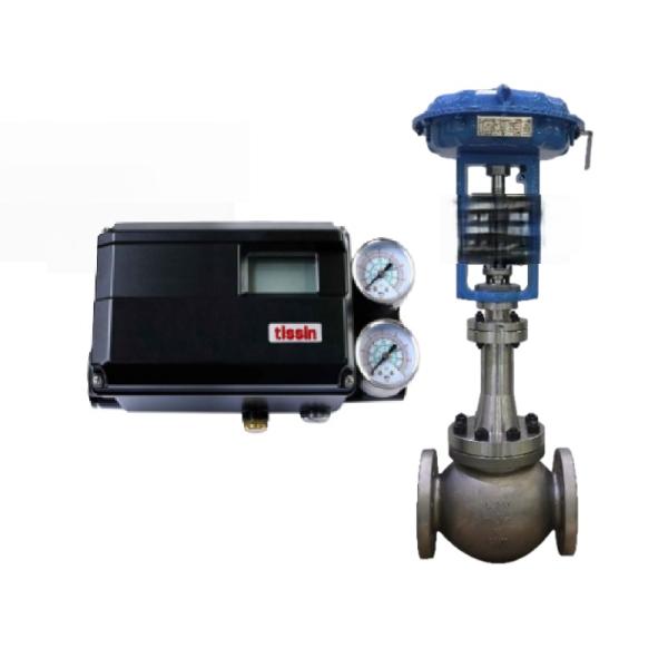 High-Precision Tissin TS700 Smart Positioner with Chinese Valve for Industrial Applications