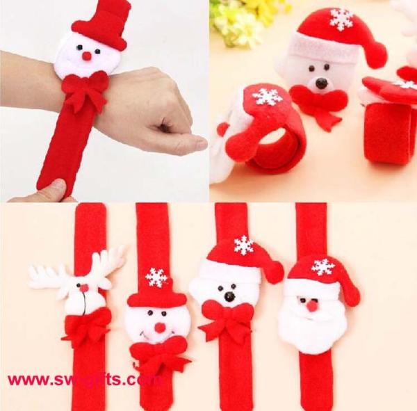 Bracelet Kids Toys Christmas Snowman Santa Claus Party Supplies Christmas Decoration