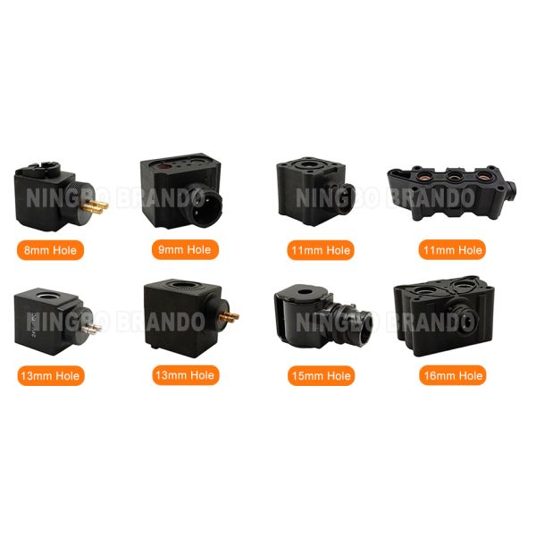 Solenoid Valve Coil for Truck Exhaust Brake Valve 24VDC