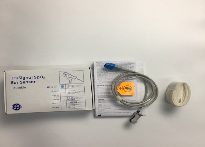 GE Ohmeda Oximetry Spo2 Ушный датчик TS-E-D 9 штифтов многоразовый неинвазивный