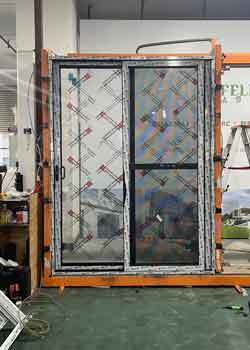 Australian Standard 100 Series Thermally Broken Sliding Door with Soundproof, Thermal Insulation & Smooth Operation