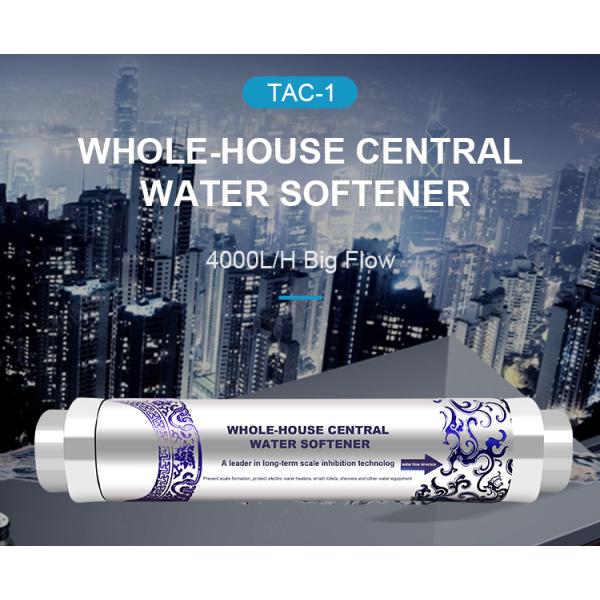 Residential 4000L/H Portable Small Universal House Water Softener