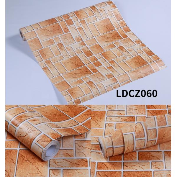 Workshop Retro 3D Grey Brick Wallpaper 0.17mm-0.30mm Thickness