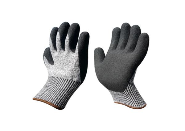 Sandy Nitrile Coated Premium Defense Cut Resistant Gloves For Construction