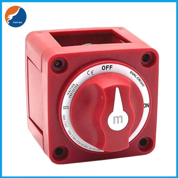 6010 300A 32V DC Mini Dual Circuit Plus Battery Switch 