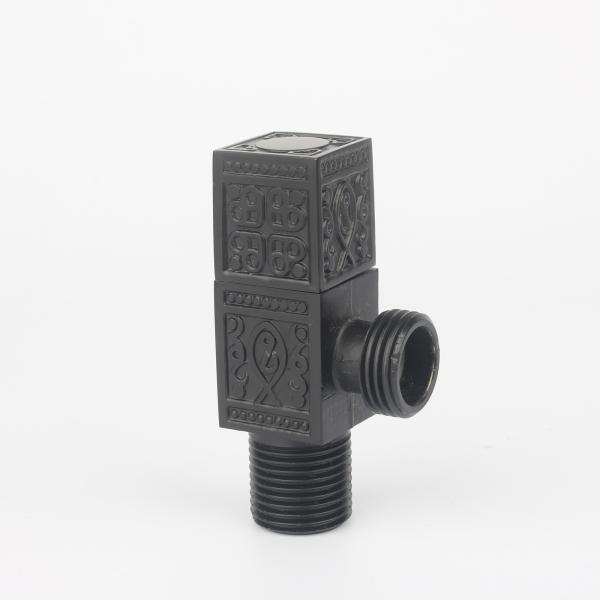 High Quality 1/2 Inch Brass Square Angle Valve Chrome Plated for Kitchen and