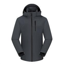 Wholesale jackets for men winter 2022 windproof jacket fashion casual puls size blank coat