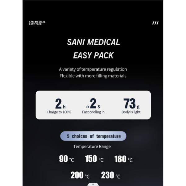 SANI Endodontic Obturation System Capacity Displayed Large Battery Easy Pack