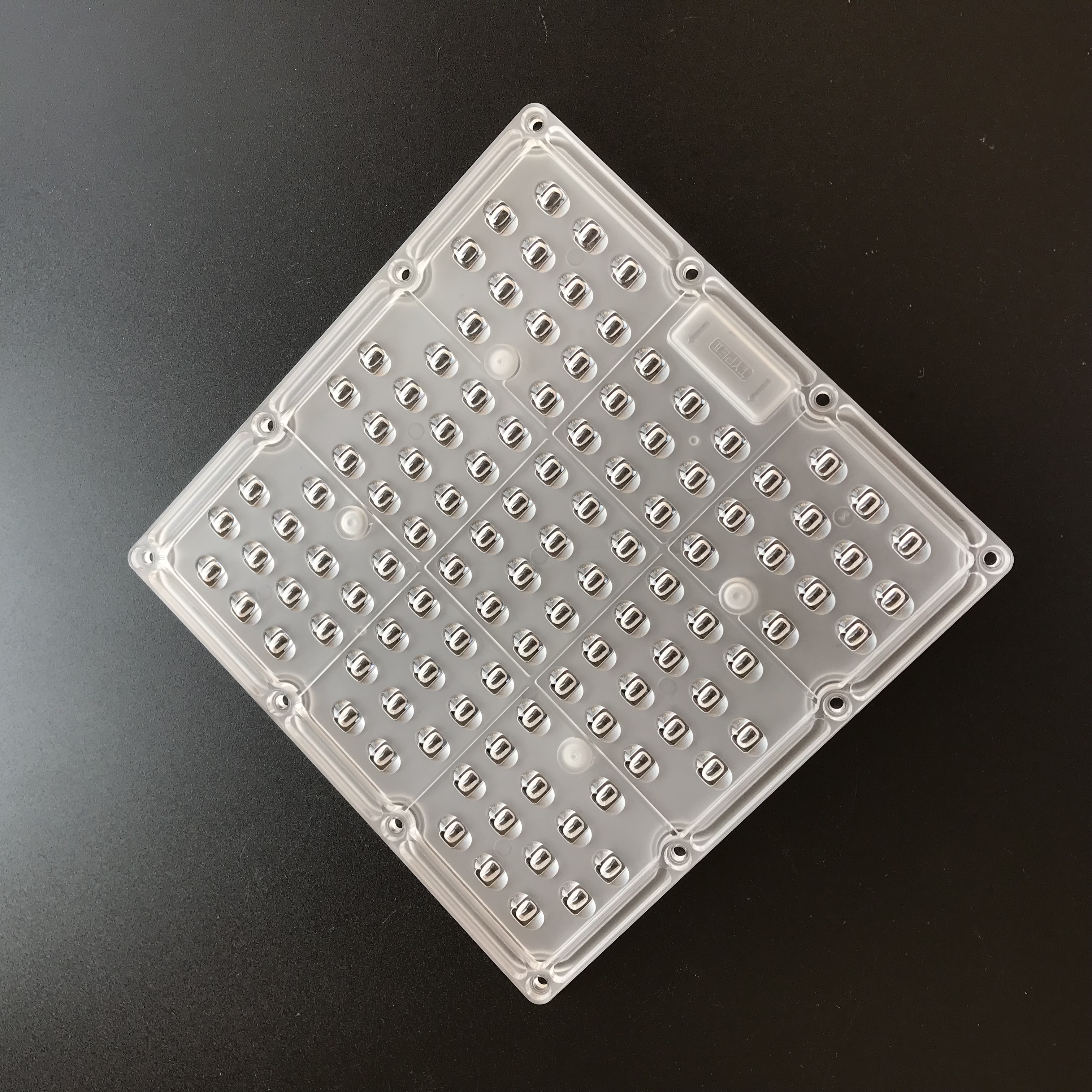 Модуль оптически объектива ТИПА 2 пункты СИД 112 частей 175x175mm для СИД 3030 SMD