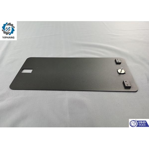 SPCC Electrical Box Door Sheet Metal Brackets Textured Black Powder Coating 1.5mm