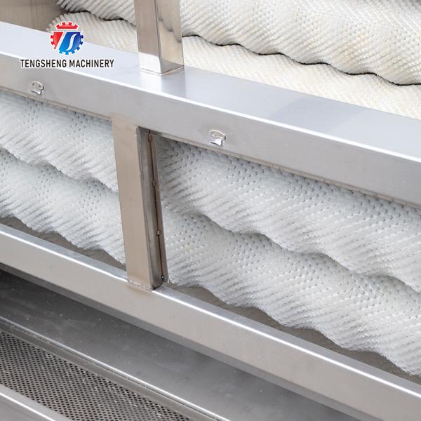 Filtros de limpeza do isolamento da batata da máquina da lavagem e de descascamento da batata de Tengsheng 3KW