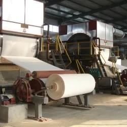 3200mm Toilet Jumbo Roll Paper Making Machine 400m/Min 15T/D