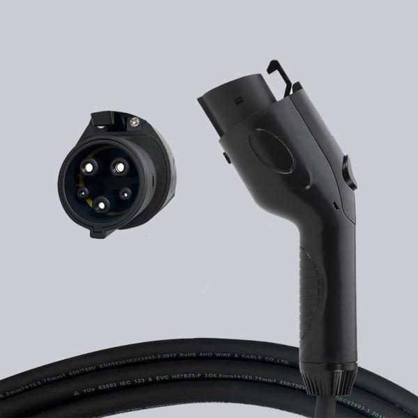 32A 250V Waterproof EV Charger Extension Cord Cable EV Charging Accessories