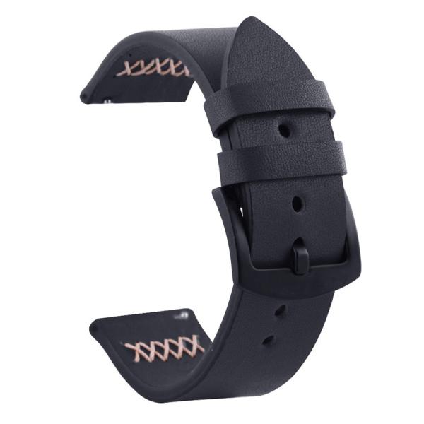 Genuine Leather Band Suitable for Samsung Galaxy Watch Moto Smart Watch First Layer Cowhide Switch Raw Ear Strap 20 22 2