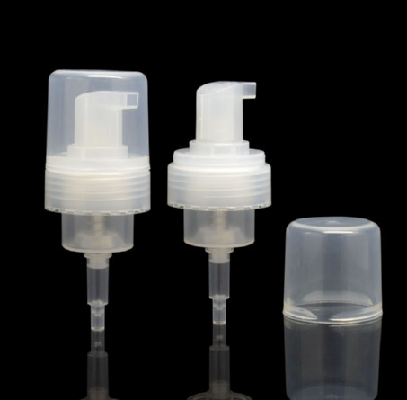 Foam Packaging Cosmetic Bottle With Pump Face Hand Wash Pump 42/410