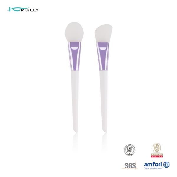 A máscara protetora do silicone escova cremes hidratantes calvos do aplicador facial flexível da máscara da lama