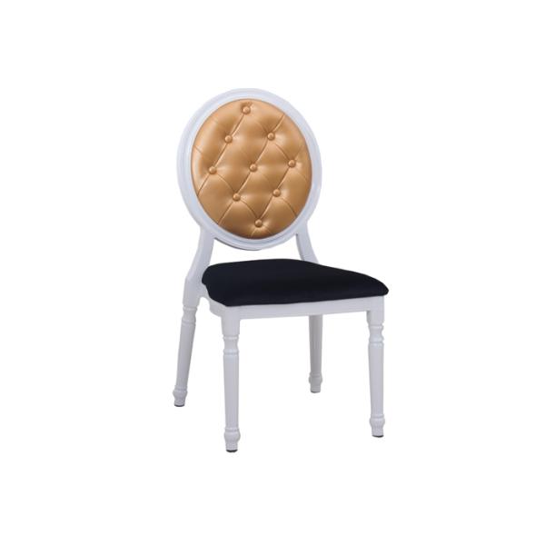 Изготовленная на заказ свадьба круглой задней части призрака Луис француза гостиницы прокатов оформления свадьбы обедая стул