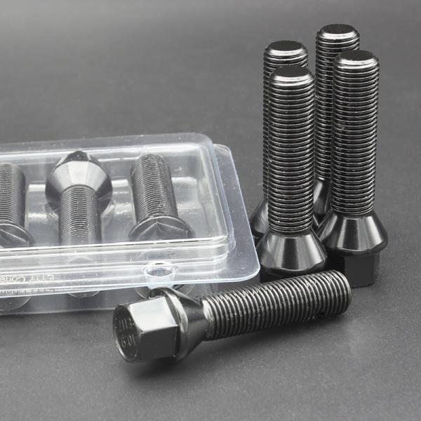 Shank 50mm Grade 10.9 Cone Seat Extended Wheel Bolts M14x1.5 for Wheel Tuning