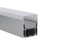 Suspended LED aluminum Profile For Driver in Width50mm high95mm