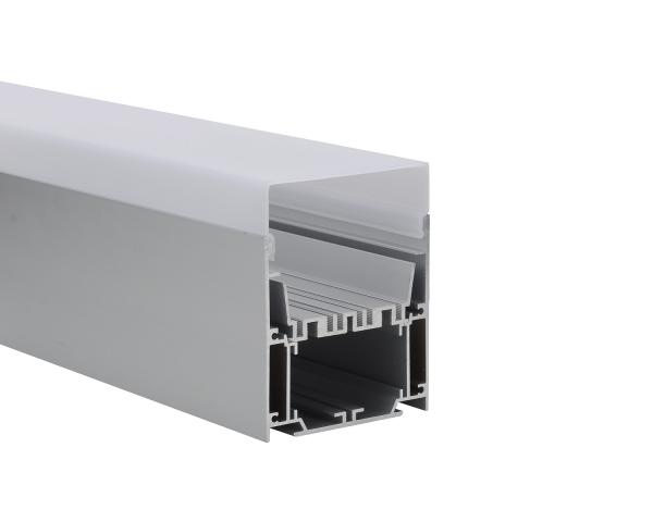 Suspended LED aluminum Profile For Driver in Width50mm high95mm