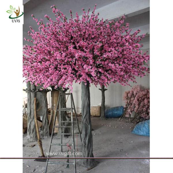 UVG CHR08 wedding planning use fiberglass large artificial cherry blossom trees for sale