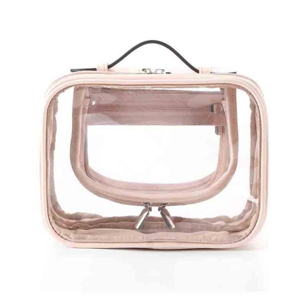 Senior Sense Double Cosmetic Large Capacity Waterproof Makeup Bag OEM/ODM Acceptable