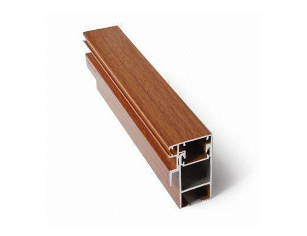 Simil Wood Aluminum Wood Grain Powder Coating Profile Meets International Standards
