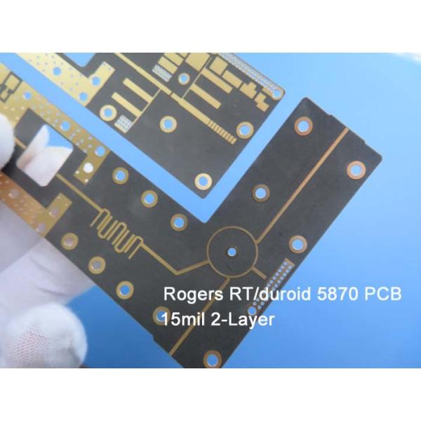 Rogers RT/Duroid 5870 15mil 0.381mm High Frequency PCB for Microstrip and Stripline Circuits