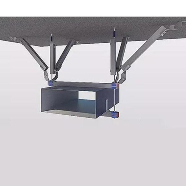Galvanized Sway Cable Tray Seismic Bracing Supports Wall Mounted