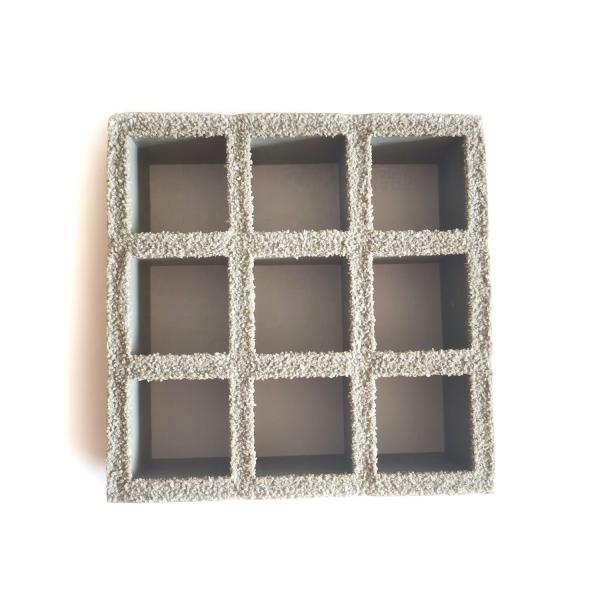 FRP Mould Walkway Gratings with Customized Colors and Anti-slip Sand Gritted Surface