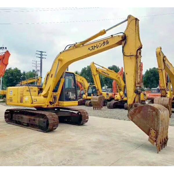 Bomba hidráulica original de 12 toneladas Excavadoras usadas PC120-6 con velocidad de movimiento de 4,2 km/h