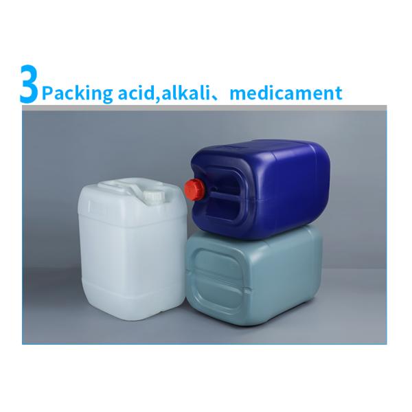 15.25 Inches 5 Gallon Chemical Containers Alkali Medicament 25 Ltr Jerry Can