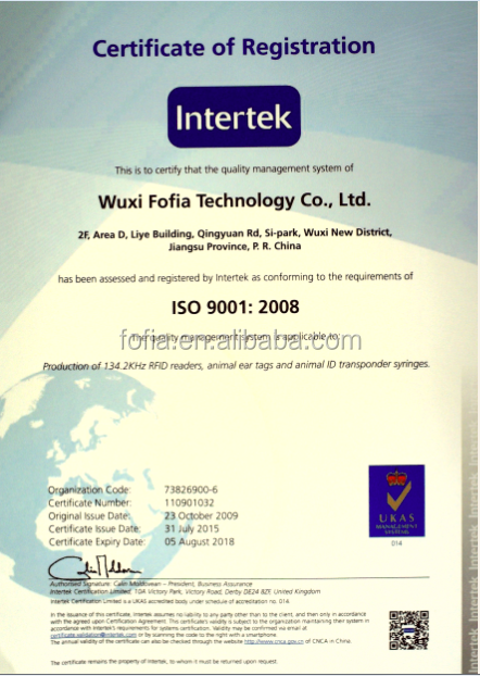 Wireless Tracking RFID Ear Tag with Proximity Sensor and GPS Enabled for Livestock Management