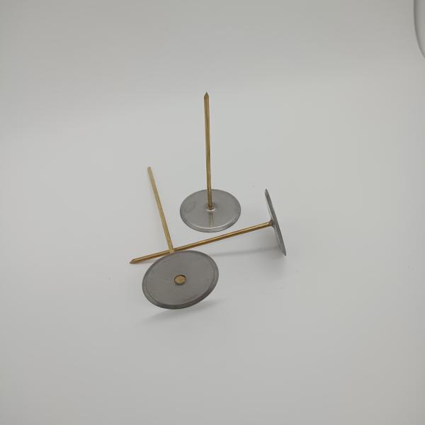 ISO9001 HVAC Insulation Duct Liner Pins with Smooth Shank Cup Head Type 10ga 11ga 12ga 14ga