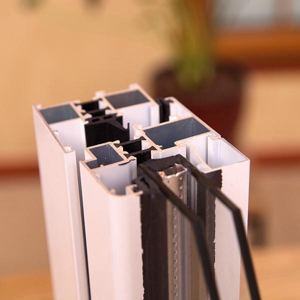 Professional Extrusion Aluminium Profiles For  Sliding Window 6000 Series