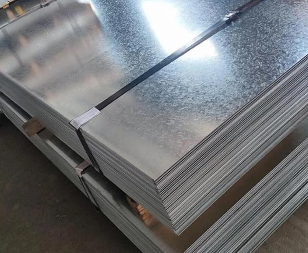 DX53D / SGCD2 / SGCD3 Z275 Z600 Galvanised Steel Plate With Spangle