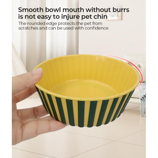 Wholesale Stainless Steel Pet Bowls anti-slip cat feeding bowls Dog Bowls