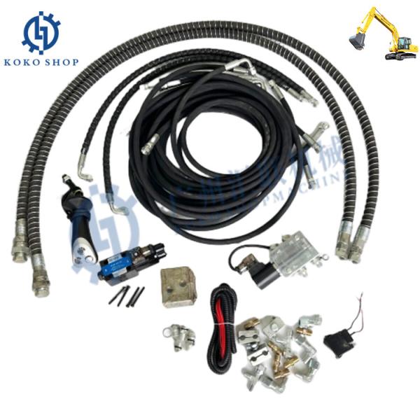 Automatic Hydraulic Quick Pipe Accessories For 5-15 Ton Excavator Parts