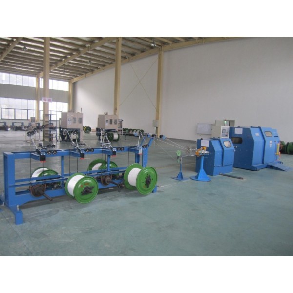 Sky Blue Frame Single Twist Machine 1.0mm - 6.0mm Copper Core Wire Equipment