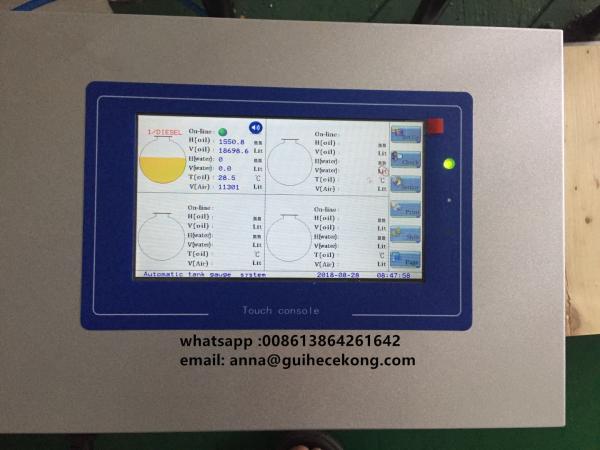 diesel fuel tank level sensor remote oil tank gauge fuel tank level monitoring system