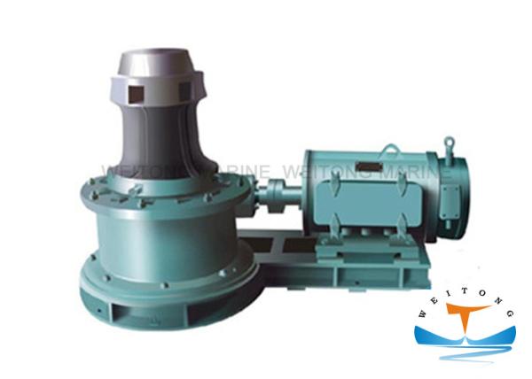 Horizontal Marine Capstan Anchor Winch 9m / Min Speed With Motor And Reducer