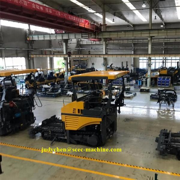 Mini Concrete Asphalt Road Paver Construction Vehicles Rp355 Thickness 200mm