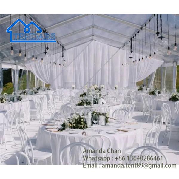 500 People Large Sand White Custom Marquee Party Wedding Tent Party Marquee For Sale