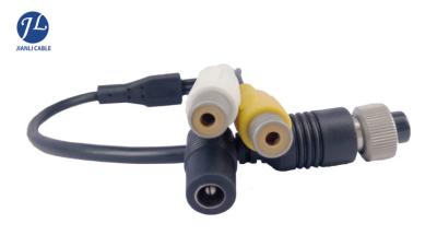 Car Backup Camera 4 Pin AV BNC RCA Connector Cable For Signal Transmission