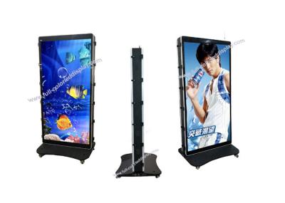 P3.91 Outdoor P2.976 Indoor LED Advertising Player With Double Sides , Floor Standing