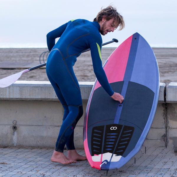 Self Adhesive Surf Deck Traction Pad Anti-Slip EVA Foam Pads for Surfboard Longboard