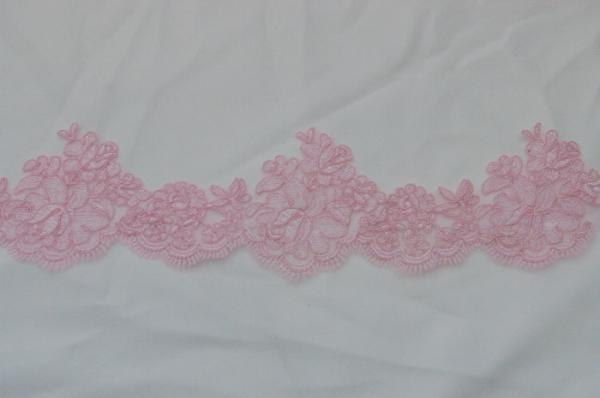 garment accessories fancy  Embroidery cord lace border Different Color