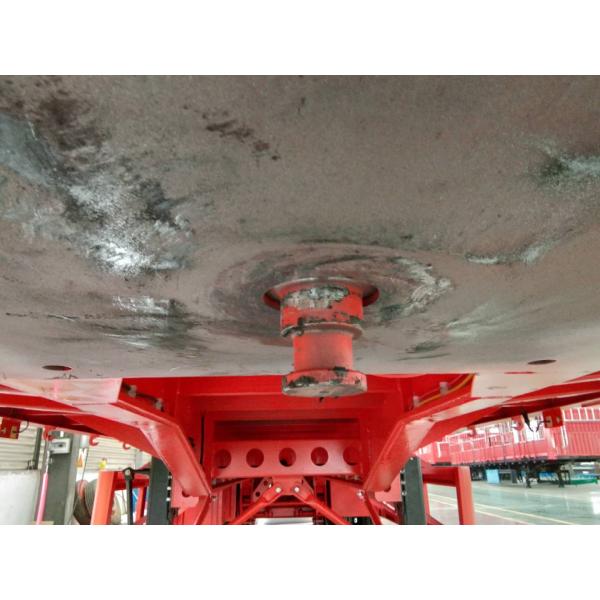 Custom Air Suspension 18 Wheeler Flatbed Trailer For Heavy Duty Cargo