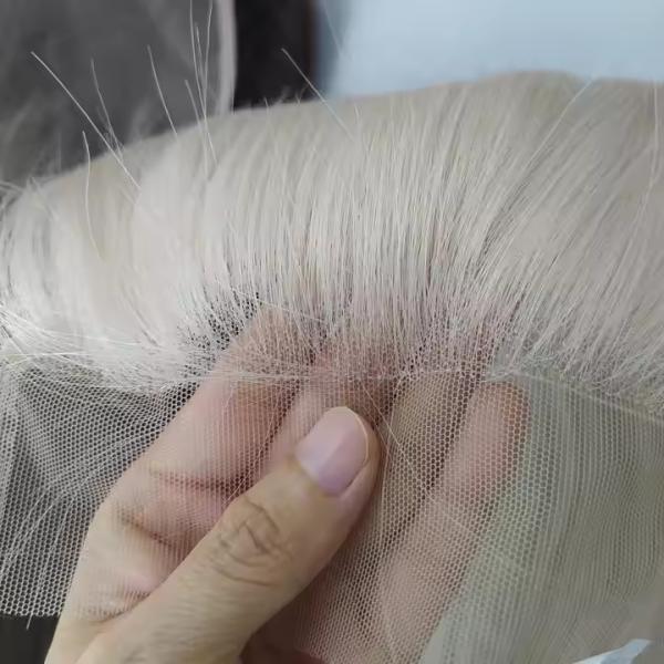 Ready Ship European 13A Grade Human Hair Extensions Mesh Integration System Colored Lace Closure 6x6 Sizes 100% Transparent