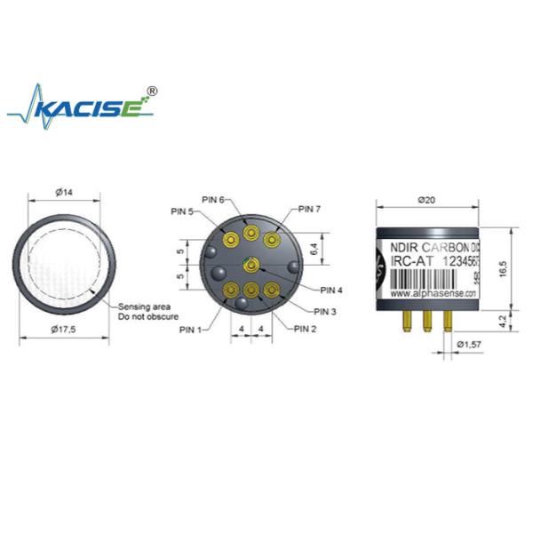 IRC-A1 二酸化炭素赤外線センサー - ピロエレクトリック検出器